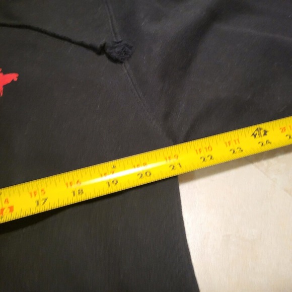 Six Flags Fright Frest Mens M Medium Insane Killer Clown Black Sweatshirt Hoodie - Picture 11 of 16